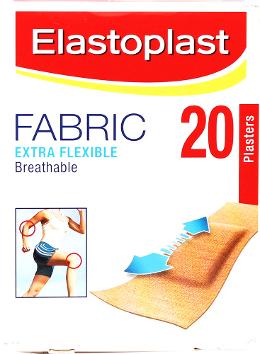 Elastoplast Fabric Band-Aids 20 Strips