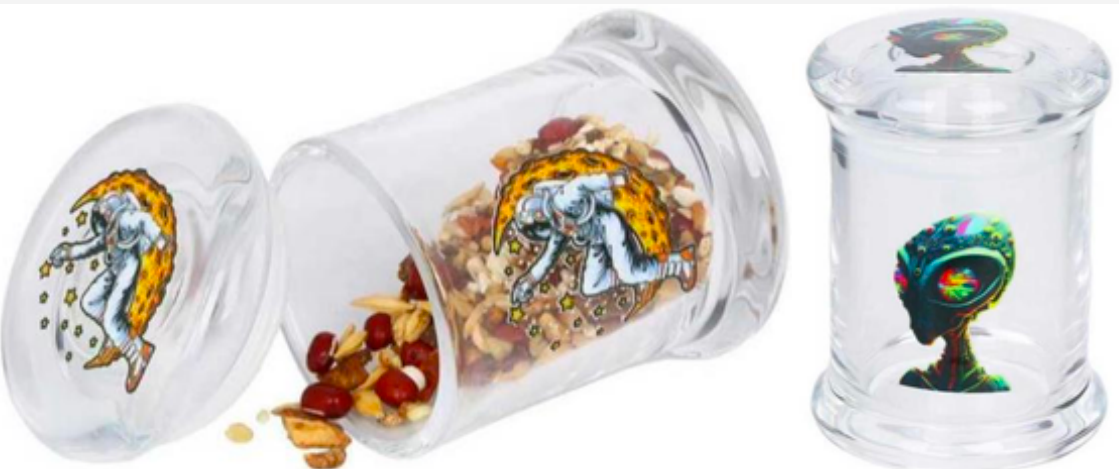 Glass Jar Design 4