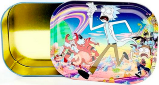 Tray with Storage - Assorted Designs Mini 18cm x 13.5cm