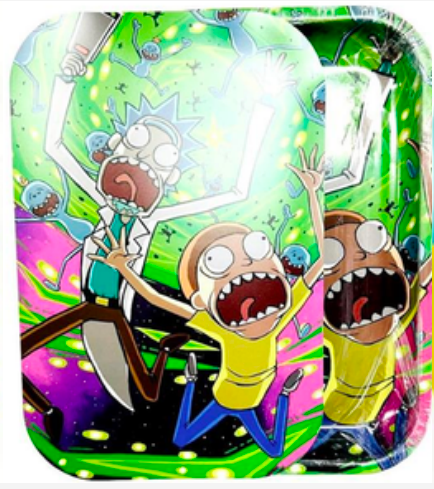 Tray with Storage Assorted Design 2 Medium 29cm x 19cm