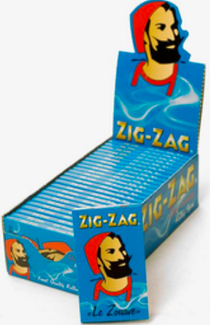 Zig-Zag Blue Double