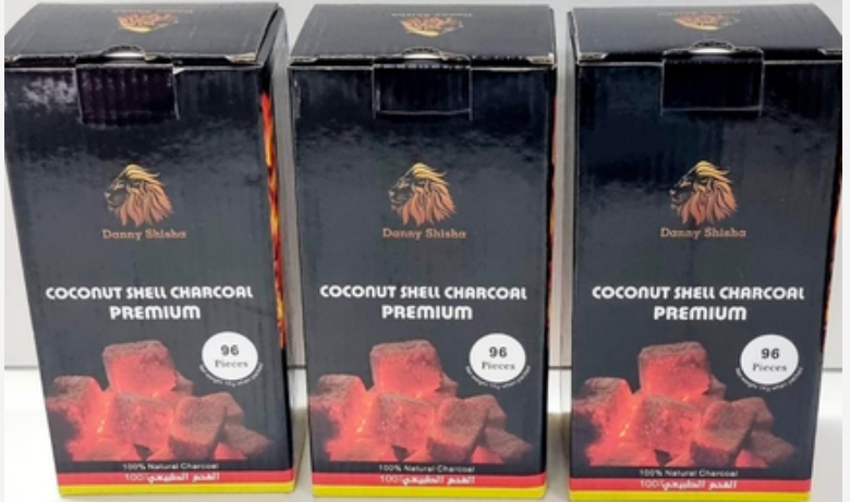 Shisha Coconut Shell Charcoal 96pk