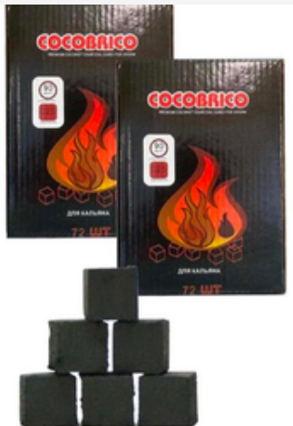 Shisha Coco Brico Charcoal