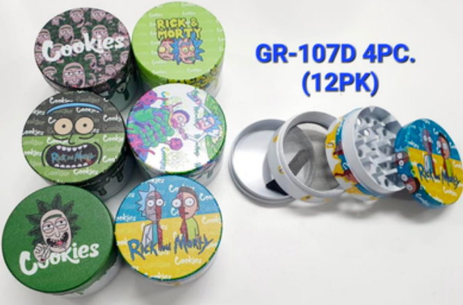 R&M Metal Grinder 4pcs (50/40mm)