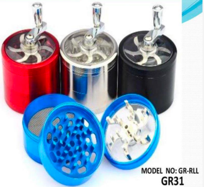 Revolving Metal Grinder 3pcs (60/50mm)