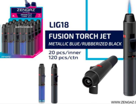 Blue & Black Fusion Torch