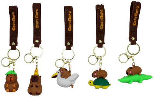 Capybara Keychain