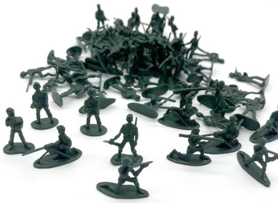 Army Figures in Bag