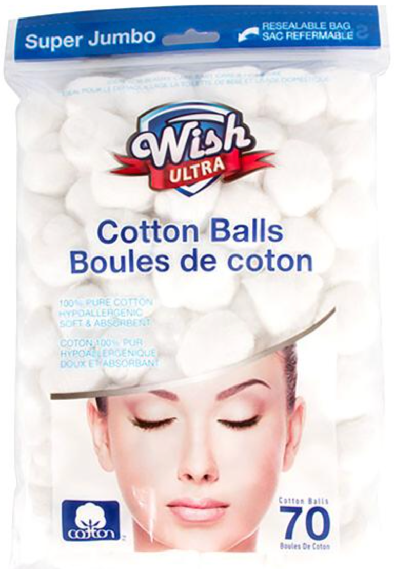 Cotton Pad Square 70pk