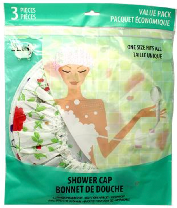 Shower Cap 3pk