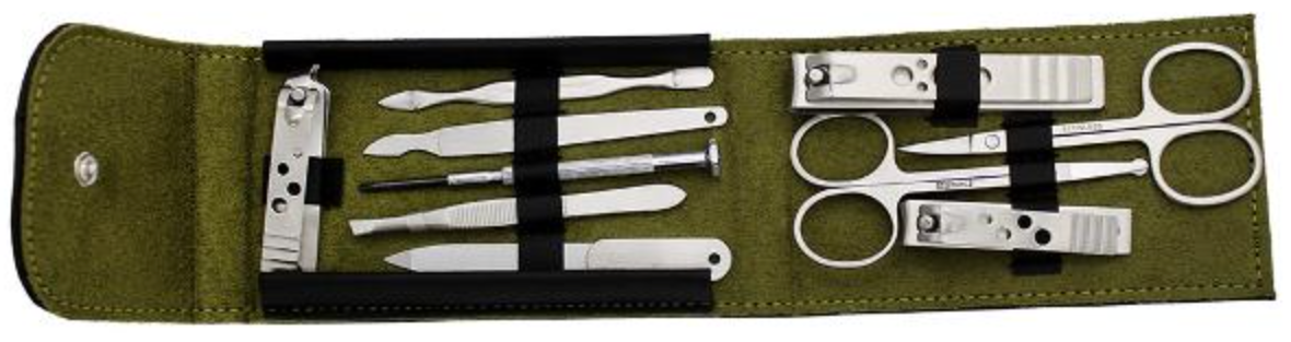 Gentlemen's Manicure Set 10 Pieces