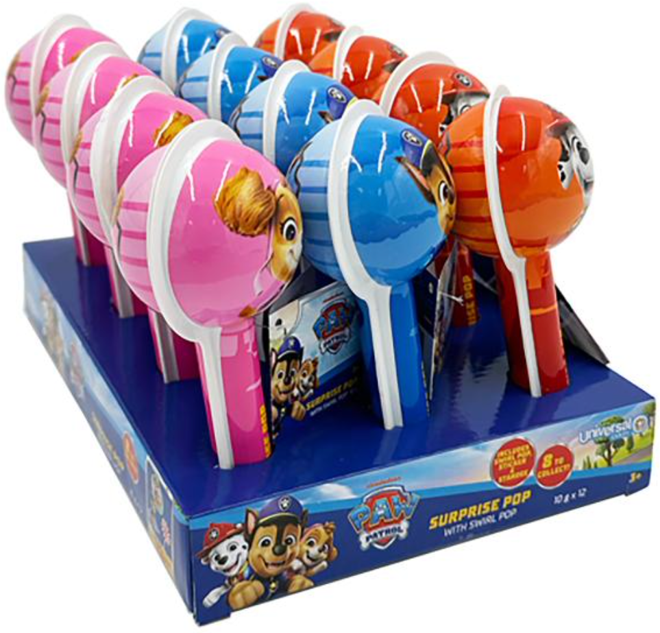 Paw Patrol Surprise Pop 10g