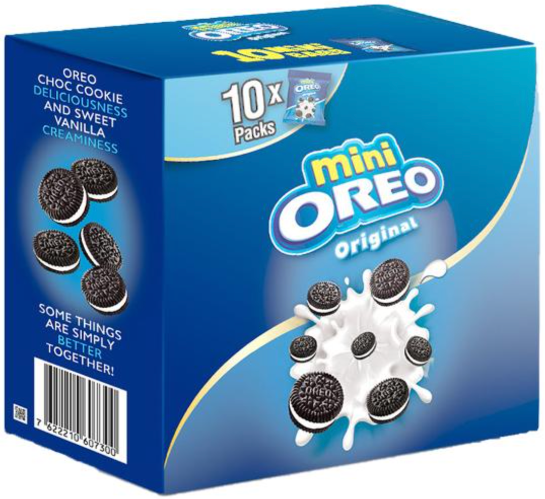 Oreo Mini Pouch Original 10pk 20.4g