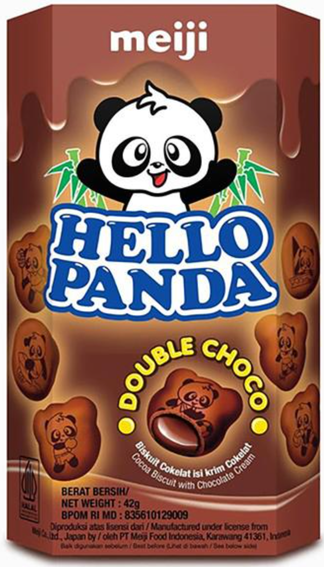 Hello Panda Double Chocolate 42g