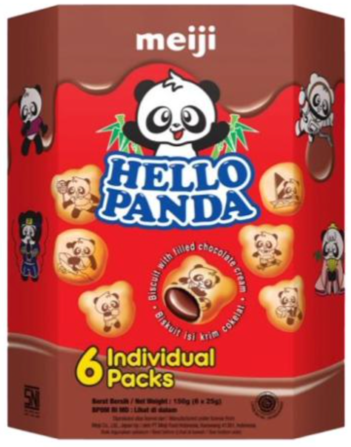 Hello Panda Chocolate 6 x 25g