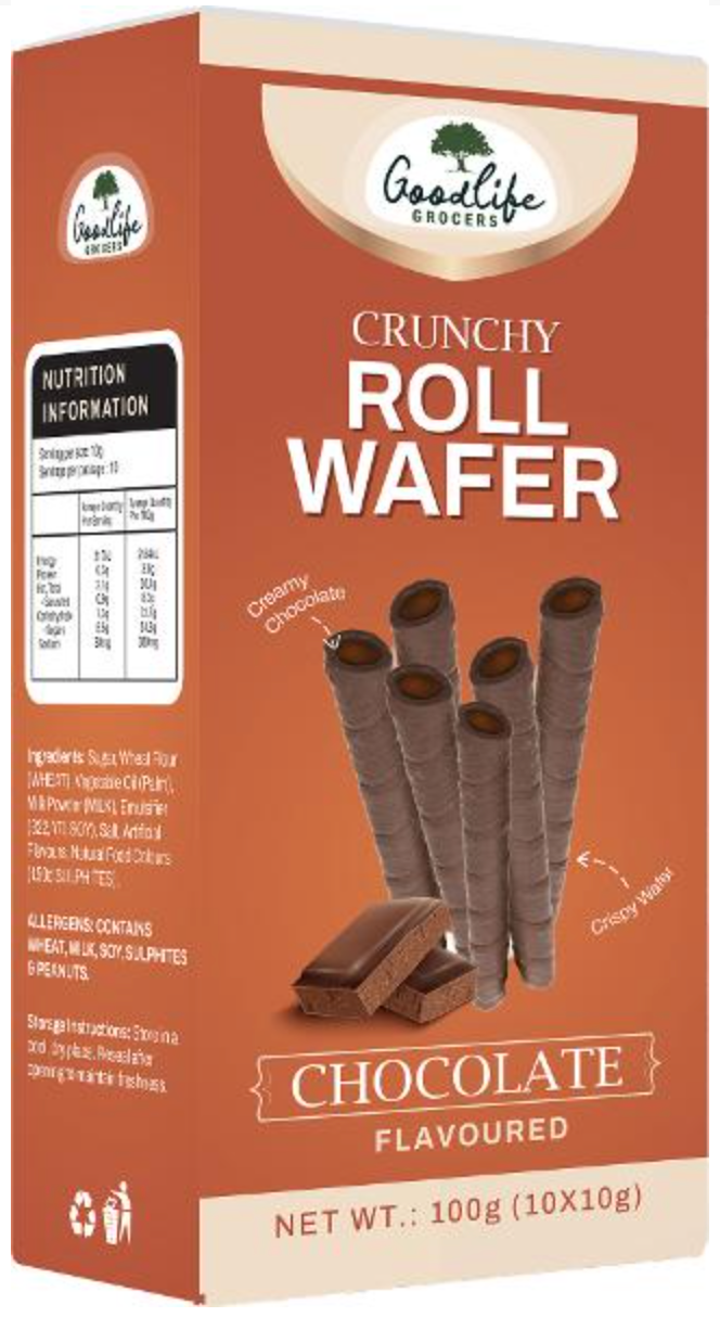 Goodlife Chocolate Wafer 150g
