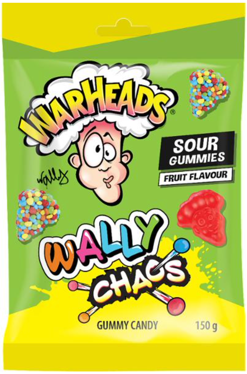Warheads Wally Chaos 150g