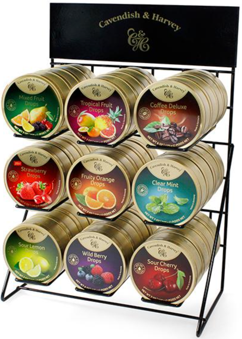 Cavendish & Harvey Display Stand