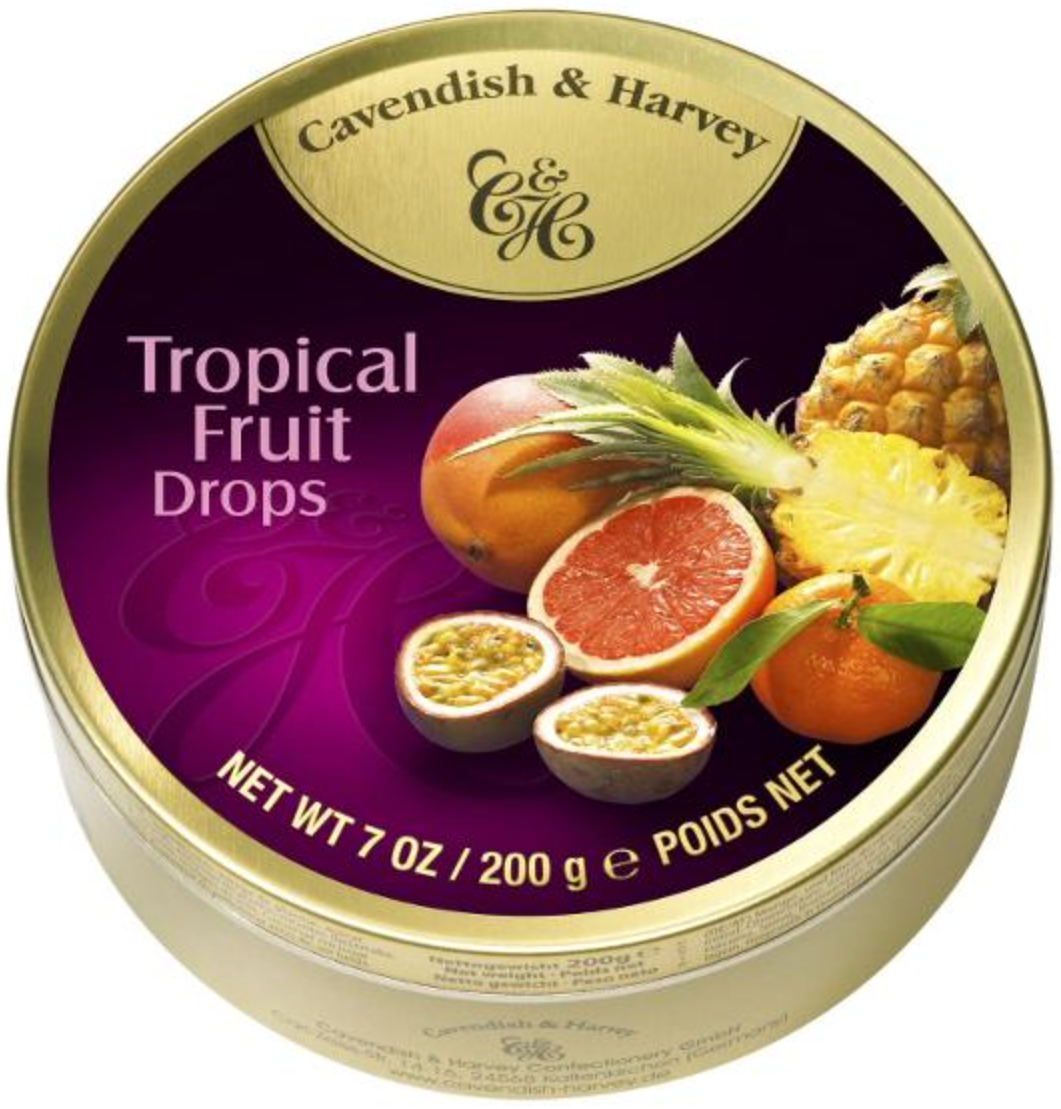 Cavendish & Harvey Tropical Fruit Drops 200g