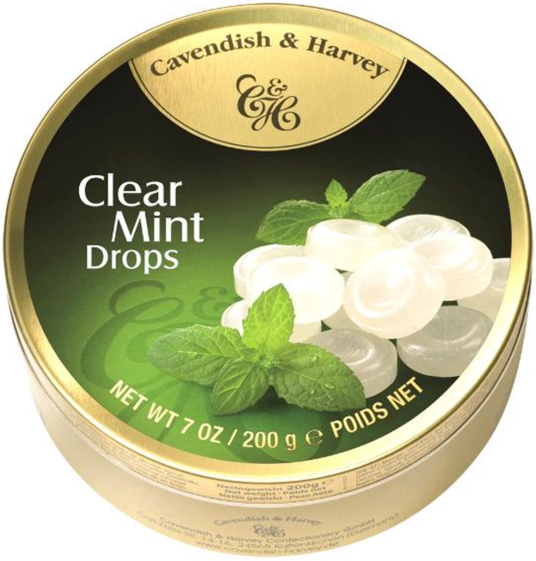 Cavendish & Harvey Clear Mint Drops