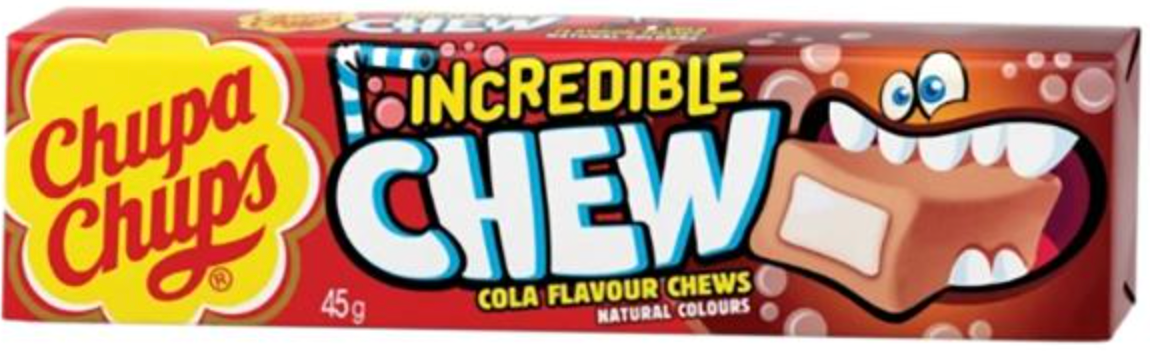 Chupa Chups Incredible Chew Cola 45g