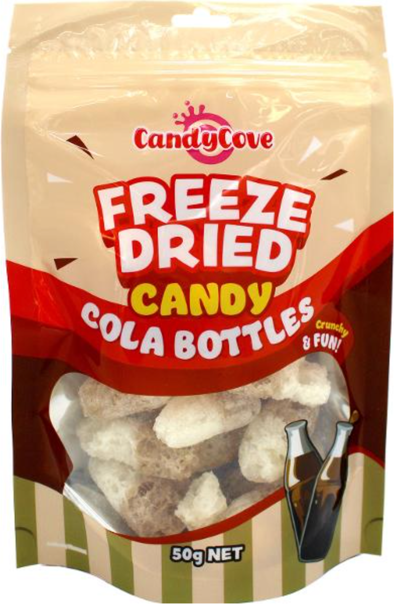 Freeze Dried Candy Cola Bottles 50g