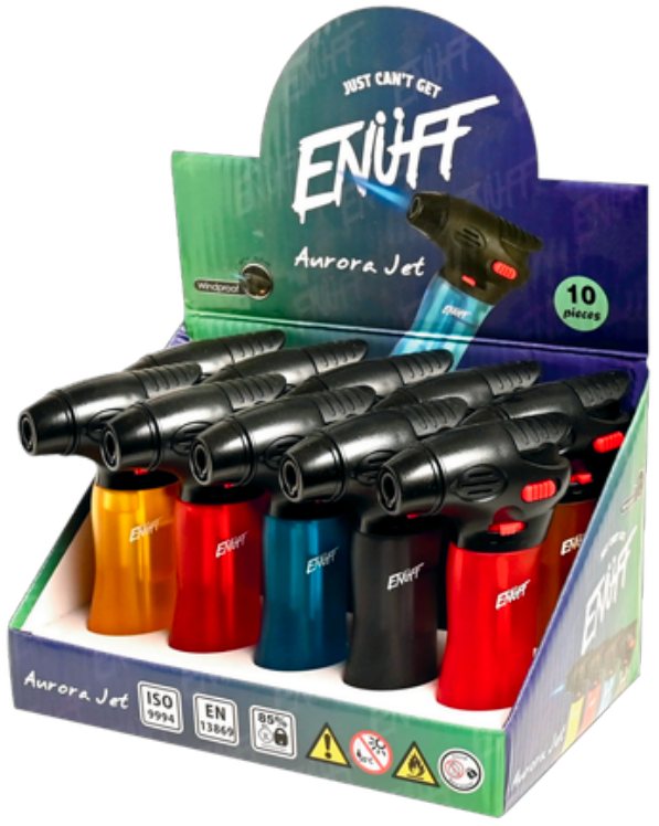 Enuff Gas Torch Lighters Aurora Jet Design
