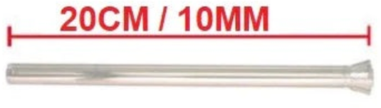 Cocktail Stirrer - Glass Stem 20cm x 10mm