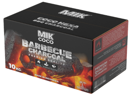 MIK Coco BBQ Charcoal 10kg