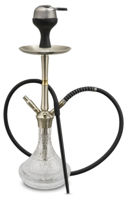 MIK Coco Glass & Metal Design Shisha (62cm)