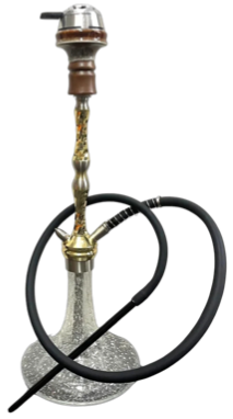 MIK Coco Traditional Gold Glass Shisha (63cm)