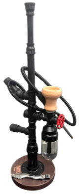 MIK Coco Industrial Metal and Wood Shisha (66cm)