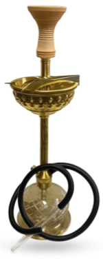 MIK Coco Brass Shisha (66cm)