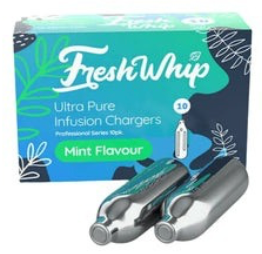 FreshWhip Mint Flavour Whipper Cream Chargers 10pk