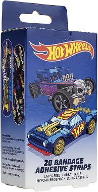 Hot Wheels Band-Aids 20pk