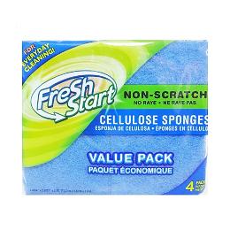 Fresh Start Non-Scratch Sponge 4pk