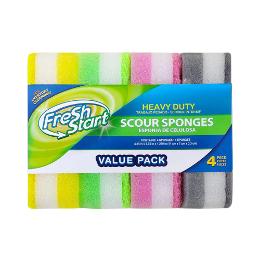 Fresh Start Miracle Sponge 4pk