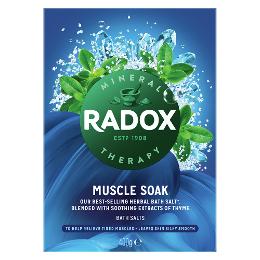 Radox Muscle Soak Bath Salts 400g