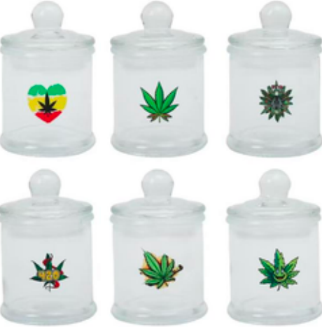 Glass Jar Leaf
