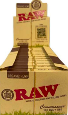RAW 1 1/4 Organic with Tips