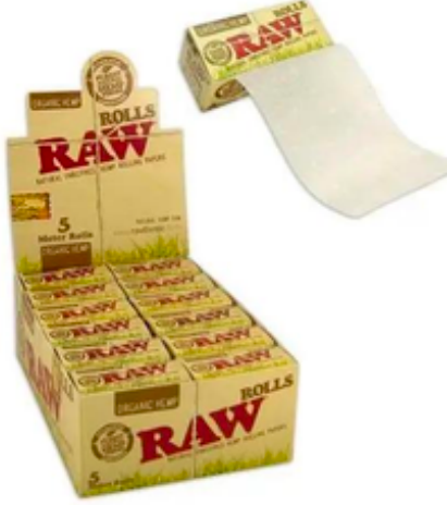 RAW King Wide 5M Roll Organic
