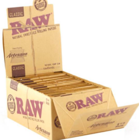 RAW Artesano 1 1/4 Size with Tips