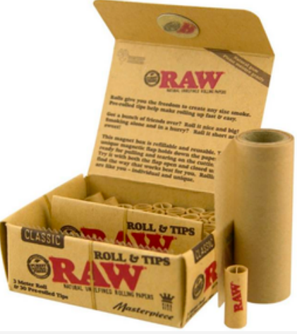 RAW Masterpiece Roll & Tips Classic