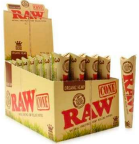 RAW King Cone 3PK Organic