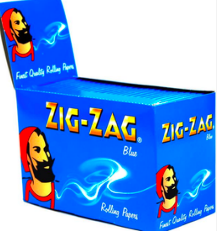 Zig-Zag Blue Small