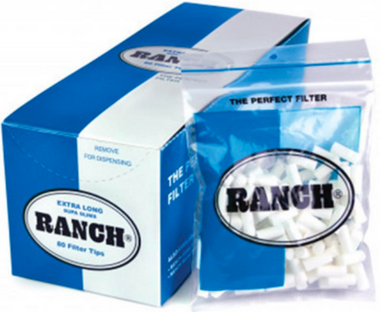 Ranch Extralong Supaslim Blue Filters