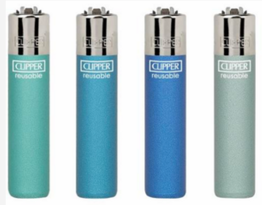 Clipper Metallic Aqua