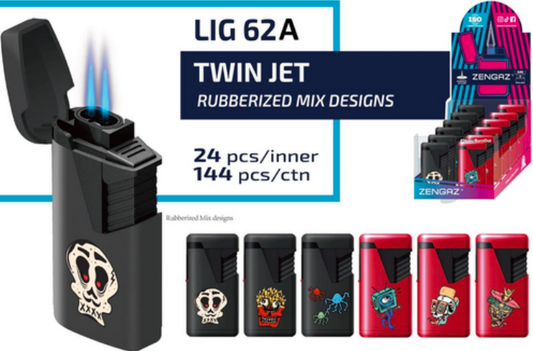 Black & Red Twin Jet