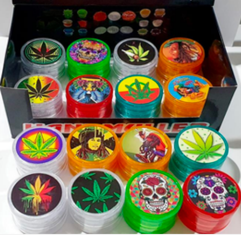 Medium Plastic Grinder 2pcs (60/25mm)
