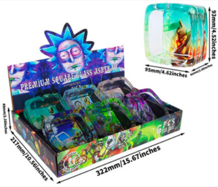 Glass Ashtray - R&M 1